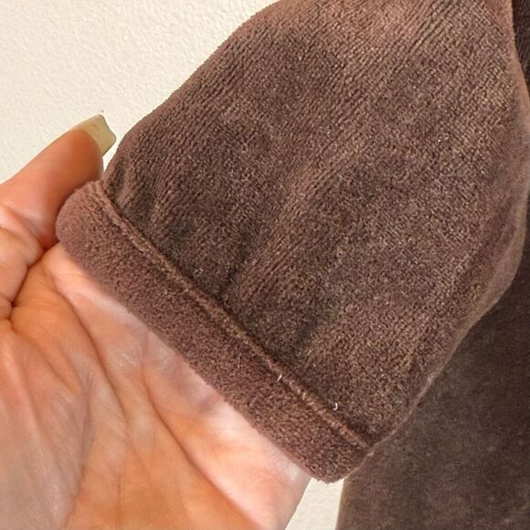 Vintage Eddie Bauer Brown Long Sleeve Dress with Pockets Small/Petite Women's - Picture 2 of 9